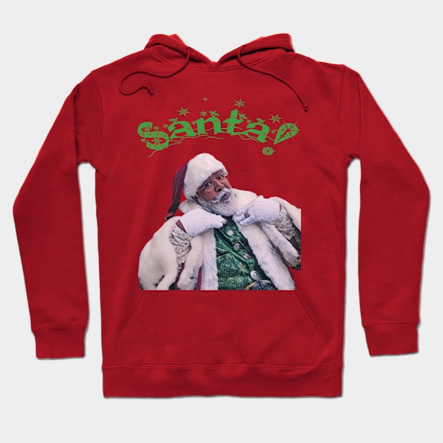 Santa!! Hoodie by North Pole Fashions